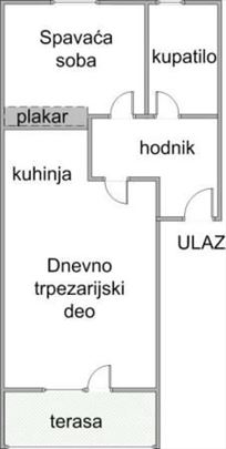 Novogradnja na Ledinama, blizina "Holivuda"