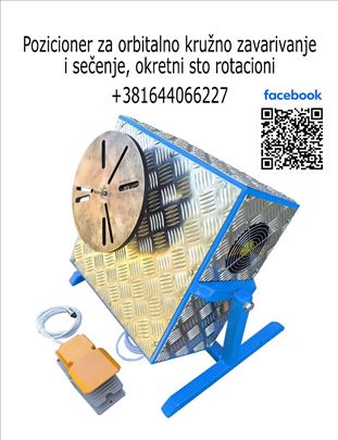 Pozicioner za kružno zavarivanje i sečenje