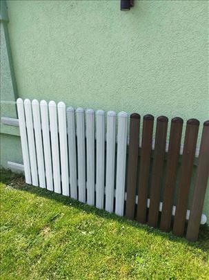 PVC Ograde - plasticne letvice