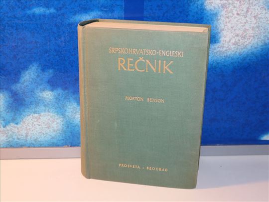 SRPSKOHRVATSKO-ENGLESKI REČNIK MORTON BENSON