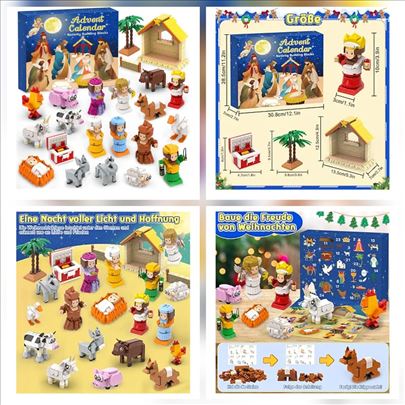Advent kalendar iznenađenja Nativity- dok traju za