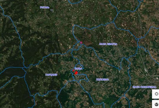 Avala, Trešnja, građevinski plaac  16,3 ara