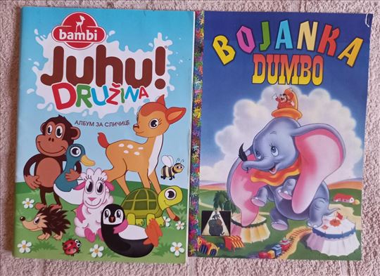 Bojanka za decu Dumbo i  Album sa zivotinjama