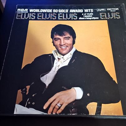 Elvis Presley ‎– Worldwide 50 Gold Award Hits 4XLP
