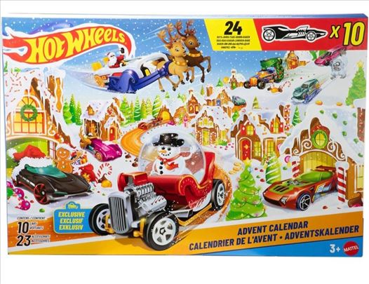 Hot Wheels advent kalendar iznenađenja- dok ima