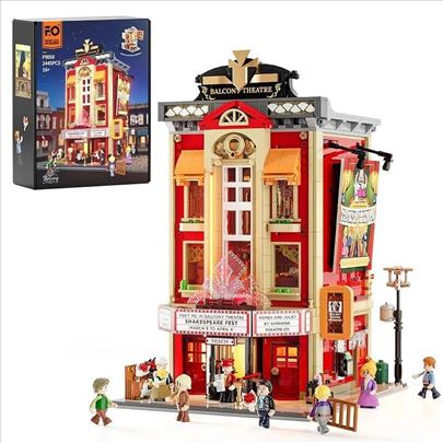 Kocke Balkonsko Pozoriste Na Sklapanje 2445 delova