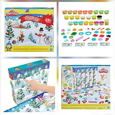 Play Doh advent kalendar iznenađenja- dok ima