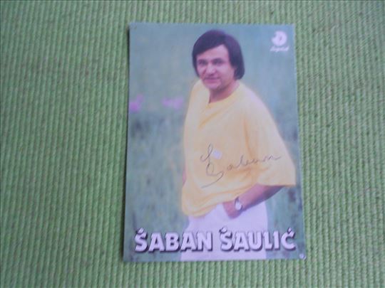 Šaban Šaulić - fotka sa potpisom iz '80ih