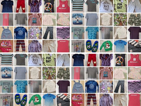 40 komada odlicne decije garderobe 