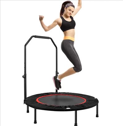 Fitnes trambolina za vežbanje sa ručicama