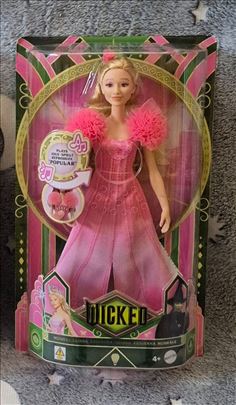 Glinda lutka Zlice, svira, original Wicked- novo