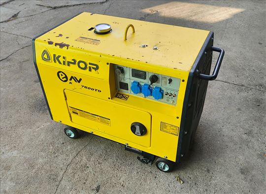 KIPOR KDE7500TD agregat DIZEL 5.6Kva (ORGINAL)