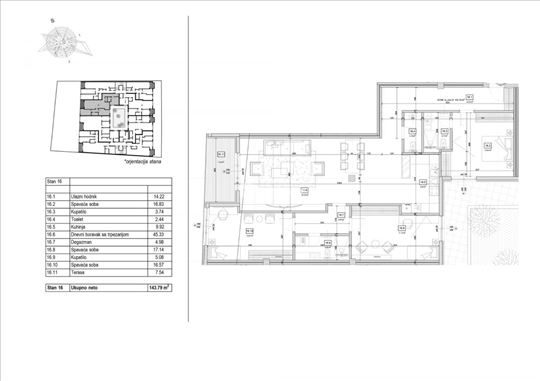 Vračar | 130m² | Ekskluzivni stanovi