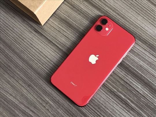 iPhone 11 Red 100% Helt