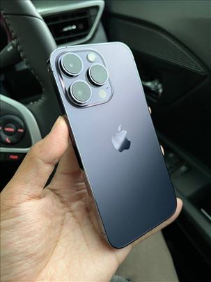 iPhone 14 Pro deep purple 128GB novo!