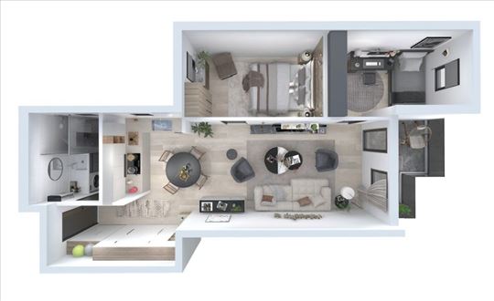 Odličan 2.5, 64m2, Bulevar kralja Aleksandra