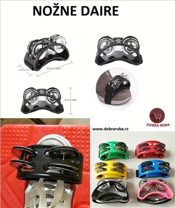 Daire za nogu - Crne