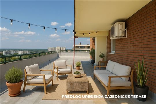 Trosoban stan sa panoramskim pogledom