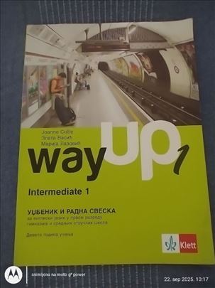 WAYUP 1 intermediate 1 udžbenik i radna sveska