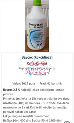 ByeMite i Exzolt (Crvena grinja,Pipa...)