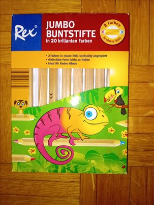 Jumbo trouglaste velike drvene boje