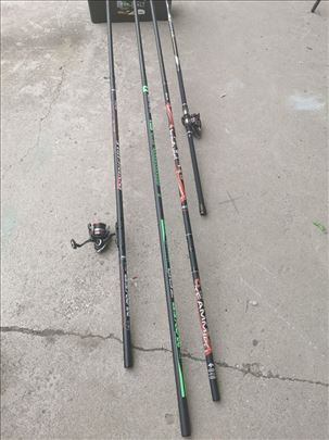 Štapovi za ribolov Maver, Milo, Šimano