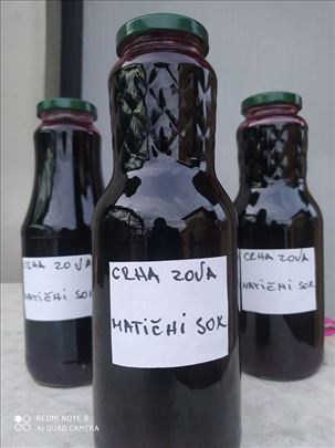 Matični sok od Crne zove - hladno ceđeni -