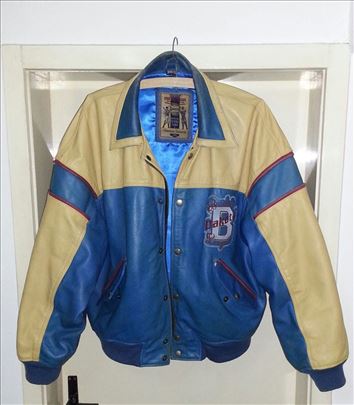 Američka kožna jakna Dakota Baseball League XL