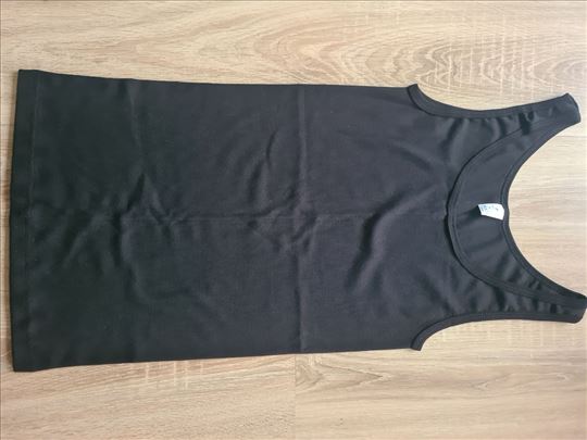 Atlet majice crne zenske iskrojene