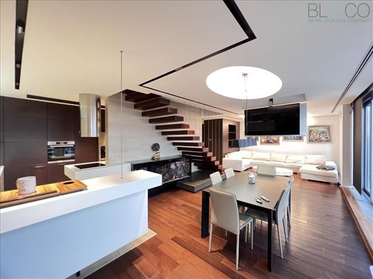 Duplex sa panoramskim pogledom na Beograd - A Blok