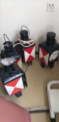 Lampa stara zeleznicka železnički signalni fenjer