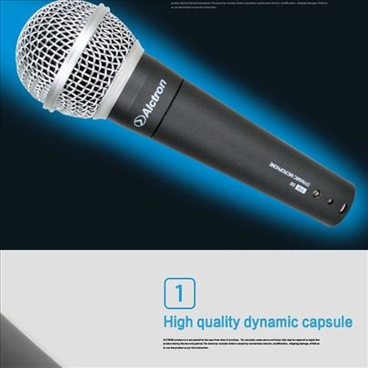 ALCTRON PM 58 NOV profesionalni mikrofon,  rađen p