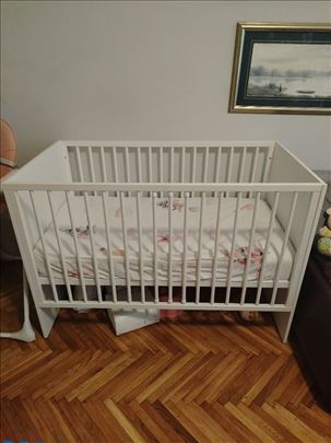 Krevetac za bebe sa dušekom nekorišćeno! 
