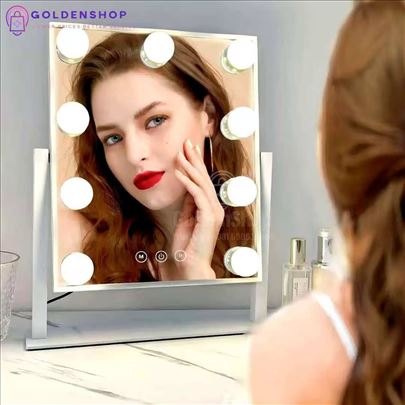 Ogledalo za sminkanje sa svetlom LED sijalicama