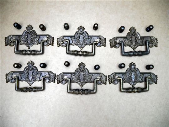 2.800 din Mesingane rucice za namestaj 6 kom.