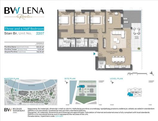 BW Lena, jugozapadna orijentacija, direktan pogled