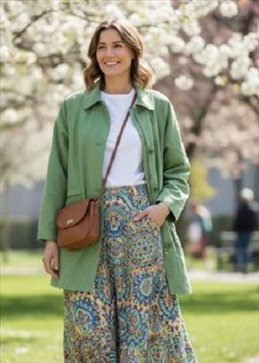 Citylife jakna u prelepoj nijansi prolećno-zelene