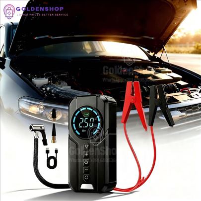 Starter za auto Jump Starter sa kompresorom
