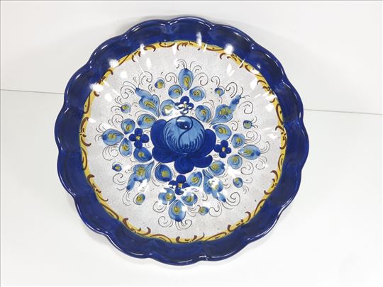 30cm Labor Deruta Italy majolica ukrasna cinija