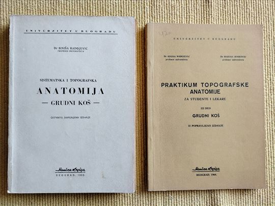 Anatomija - Grudni koš + Praktikum 