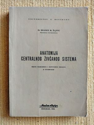 ANATOMIJA centralnog živčanog sistema -  Šljivić
