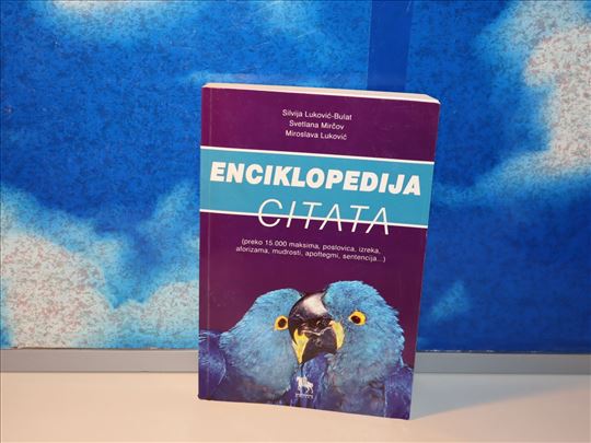 Enciklopedija citata Silvija Luković posveta Autor