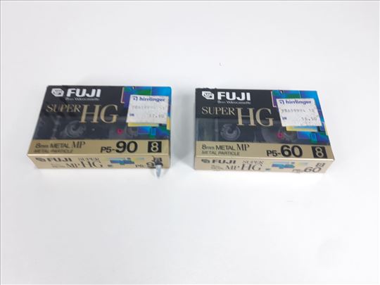 FUJI Super HG 8mm Metal 60min/90min NOVO