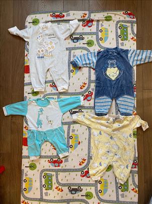 Paket od 4 komada - Zimske zeke za bebe