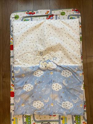 Prekrivač za dečiji krevetac + poklon Baby GYM