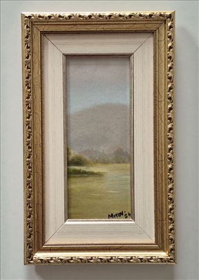 Ulje na platnu - Mali pejzaz 2, minijatura.