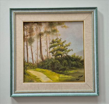 Ulje na platnu - Pejzaz 12, prelepa slika!