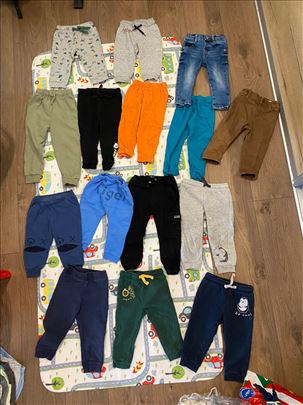 Paket od 15 komada - trenerka za dečake (12-24m)