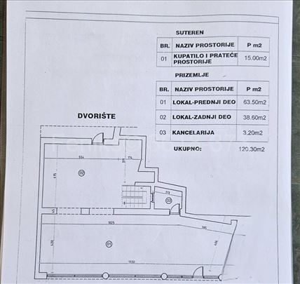 Prodaja lokala kod Palilulske pijace 120m2
