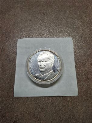 SREBRNJAK TITO - 1000 DINARA - 1980